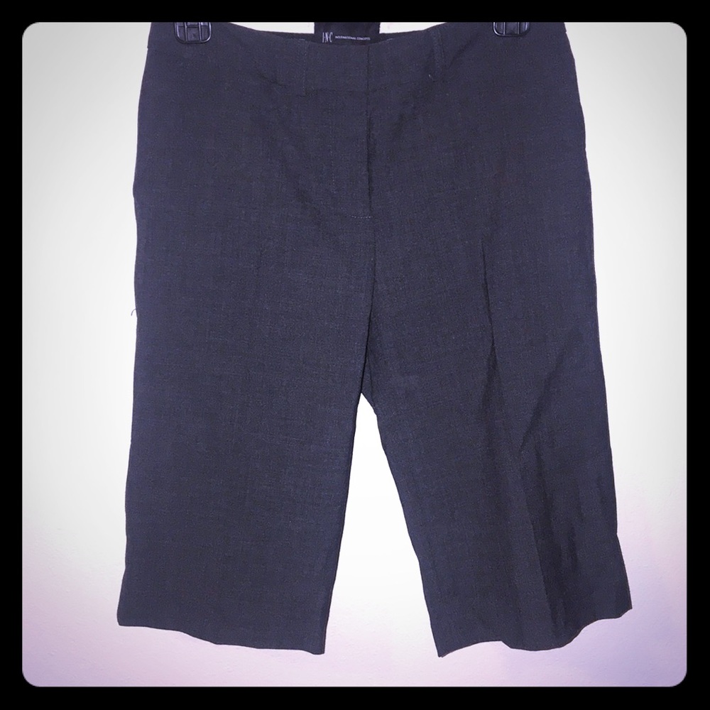INC Dark Grey Capri Trousers
